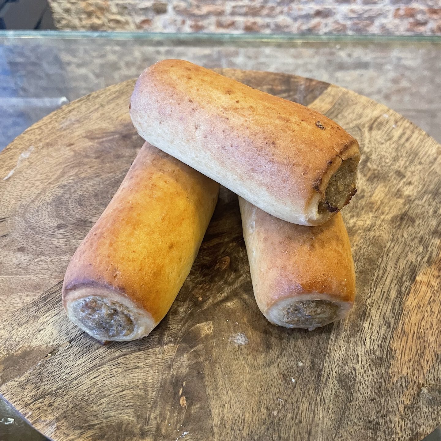 Brabantse worstenbroodjes per stuk